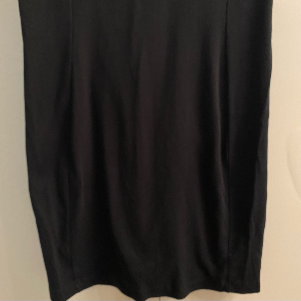 New York & Company Black Dress with Jeweled Accents Size XL - Picture 4 of 8